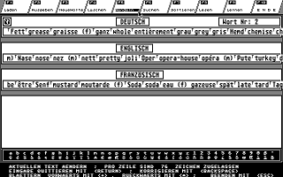 Voktrainer atari screenshot
